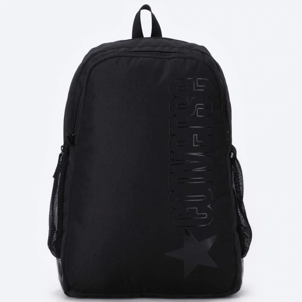 Converse Black‎ Speed 2 Unisex Black Polyester Backpack One Size | NEW/NWT!!🖤✔️